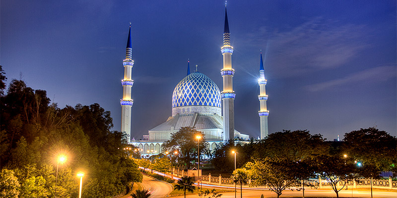 Sultan Salahuddin Abdul Aziz Shah Mosque (Blue Mosque)